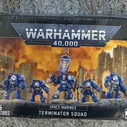 Warhammer 40k Space Marines Terminator Squad