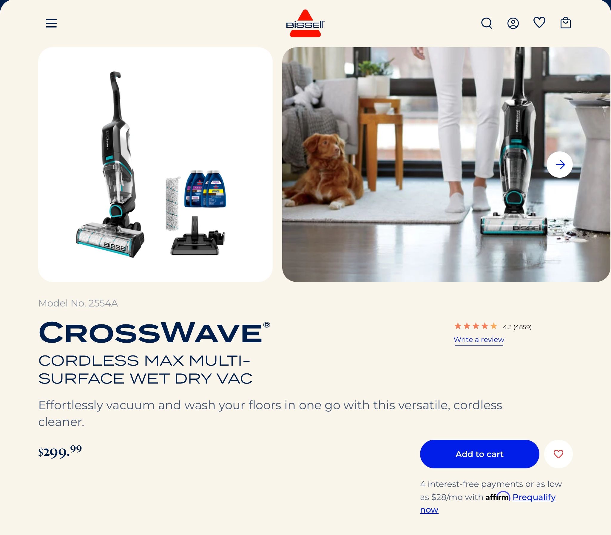 Bissell Crosswave