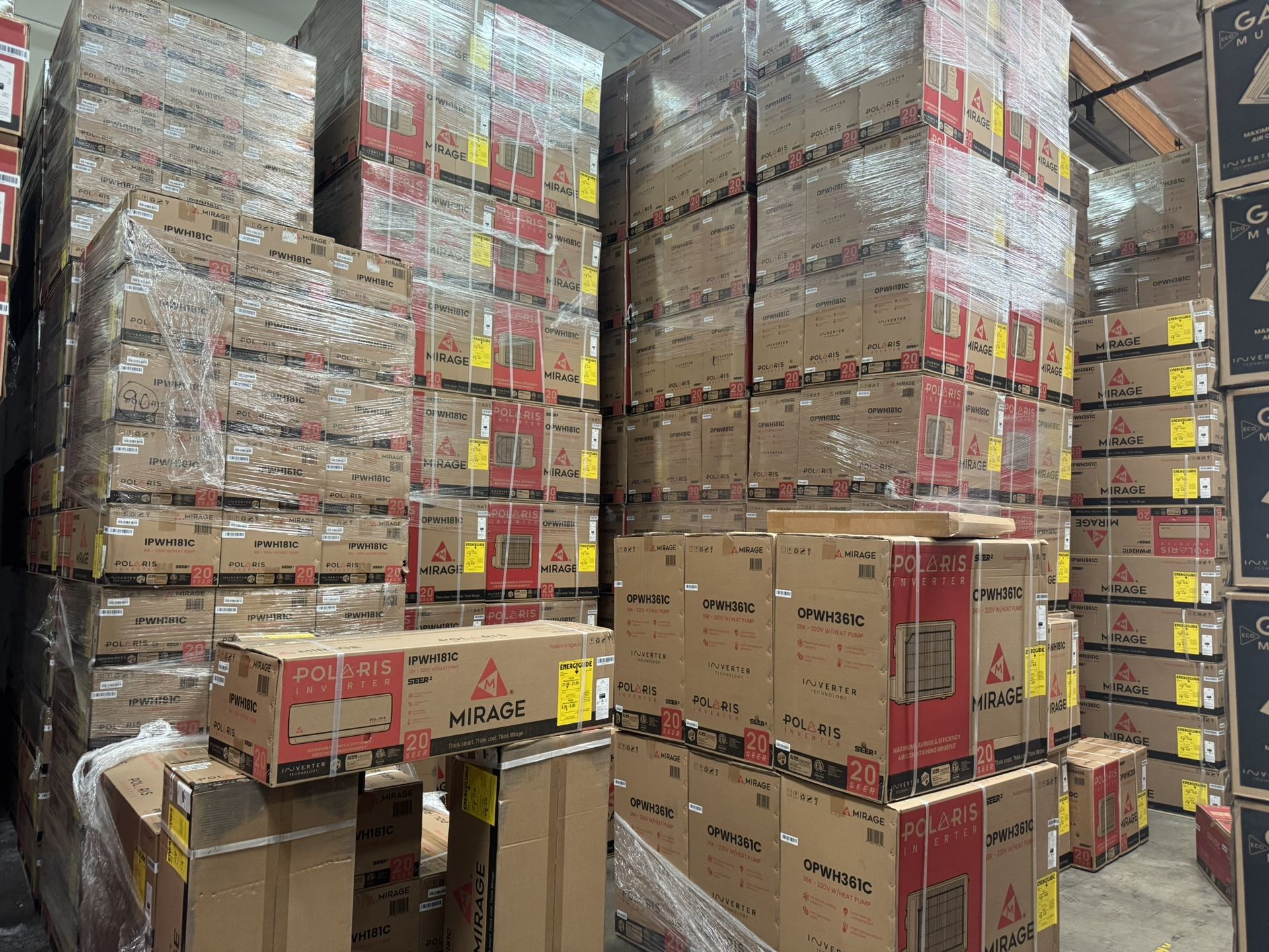 18000 Btu Mini Split Air Conditioner & Heater Seer :20 $999 display picture 1