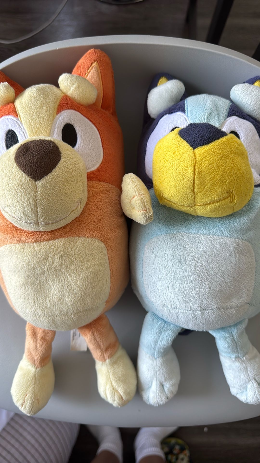 Bluey and Bingo talking plush