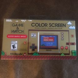 Super Mario Bros Game And Watch Nintendo Handheld Game