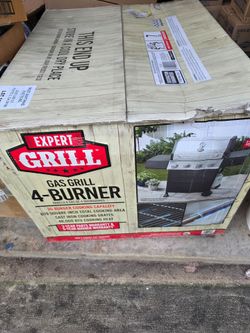 New Expert Grill 4-Burner Propane Gas Grill