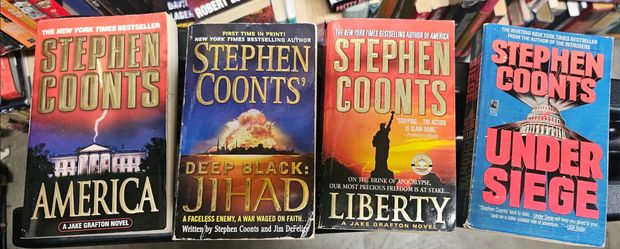 Stephen Coonts Books - $1.00/ea