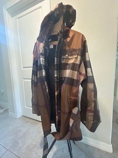 Burberry Dark Burch Jacket With Hood