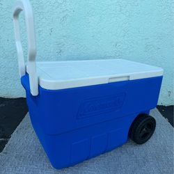Coleman Rolling Cooler $35