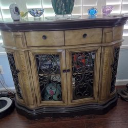 Wood Cabinet With Doors