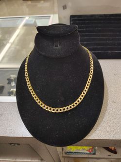Cuban Hollow Necklace