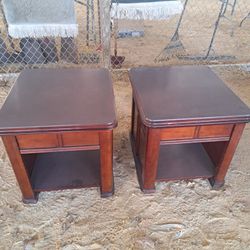 Pair Of Side Tables 