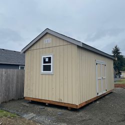 10x20 Classic House Style Shed