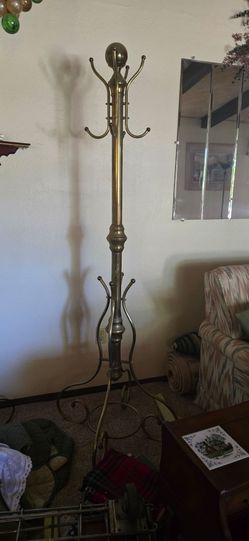 Brass Coat Rack