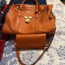 used mk purse and wallet 