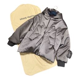 Louis Vuitton 1ABXRZ Embroidered Oversized Bomber Unisex