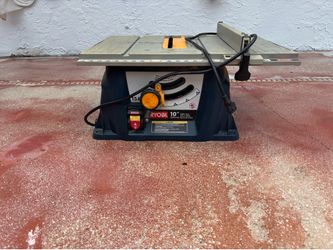 Ryobi 10” contractor saw