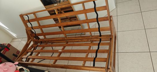 Nice wood futon frame
