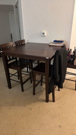 (Moving Out Sale) Dining Table Set with Chairs