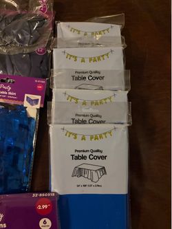 Party decorations