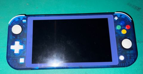 Nintendo Switch Lite Transparent Blue Shell