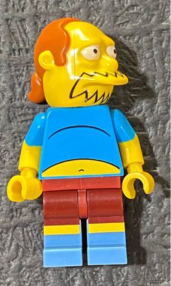 LEGO Simpsons Comic Book Guy Minifigure – Adult Collector – Great Condition