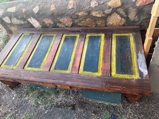 Mesquite Coffee Table. 100 Years Old