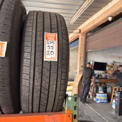 255/55/20 one tire used in good condition