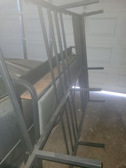 Queen Bed with LED lights