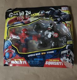 Heroes Of Goo Jit Zu Marvel Venom And Spider-Man