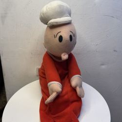 This is a plush doll of Swee'Pea from the Popeye cartoon 2002