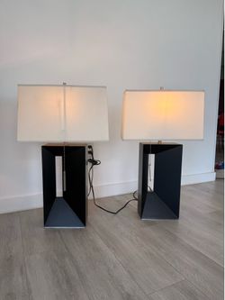 Black Modern Table Lamps
