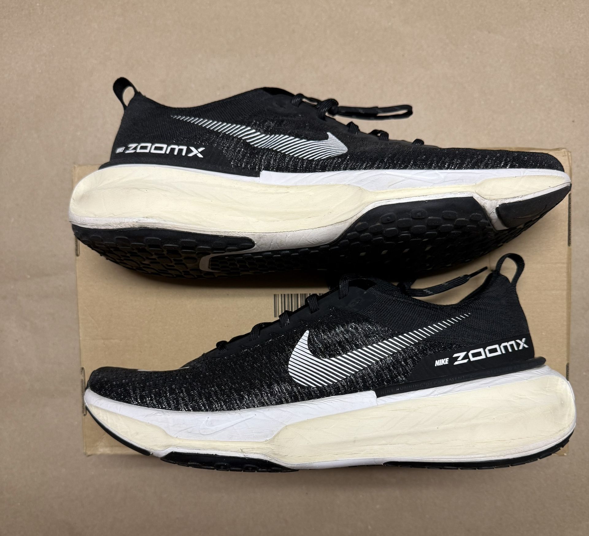 Nike ZoomX Invincible Run FK 3 size 14 men’s running shoes Rare!