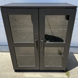 IKEA Brimnes Black Cabinet
