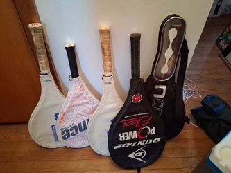 Tennis Rackets.