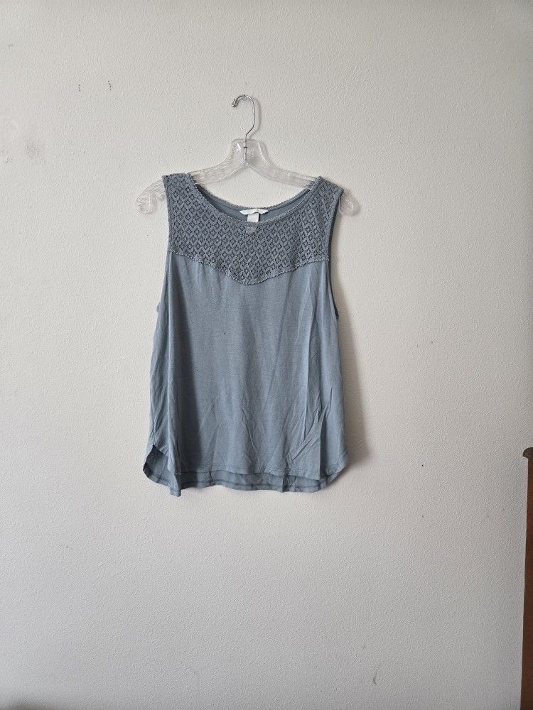 Muted Blue Tank