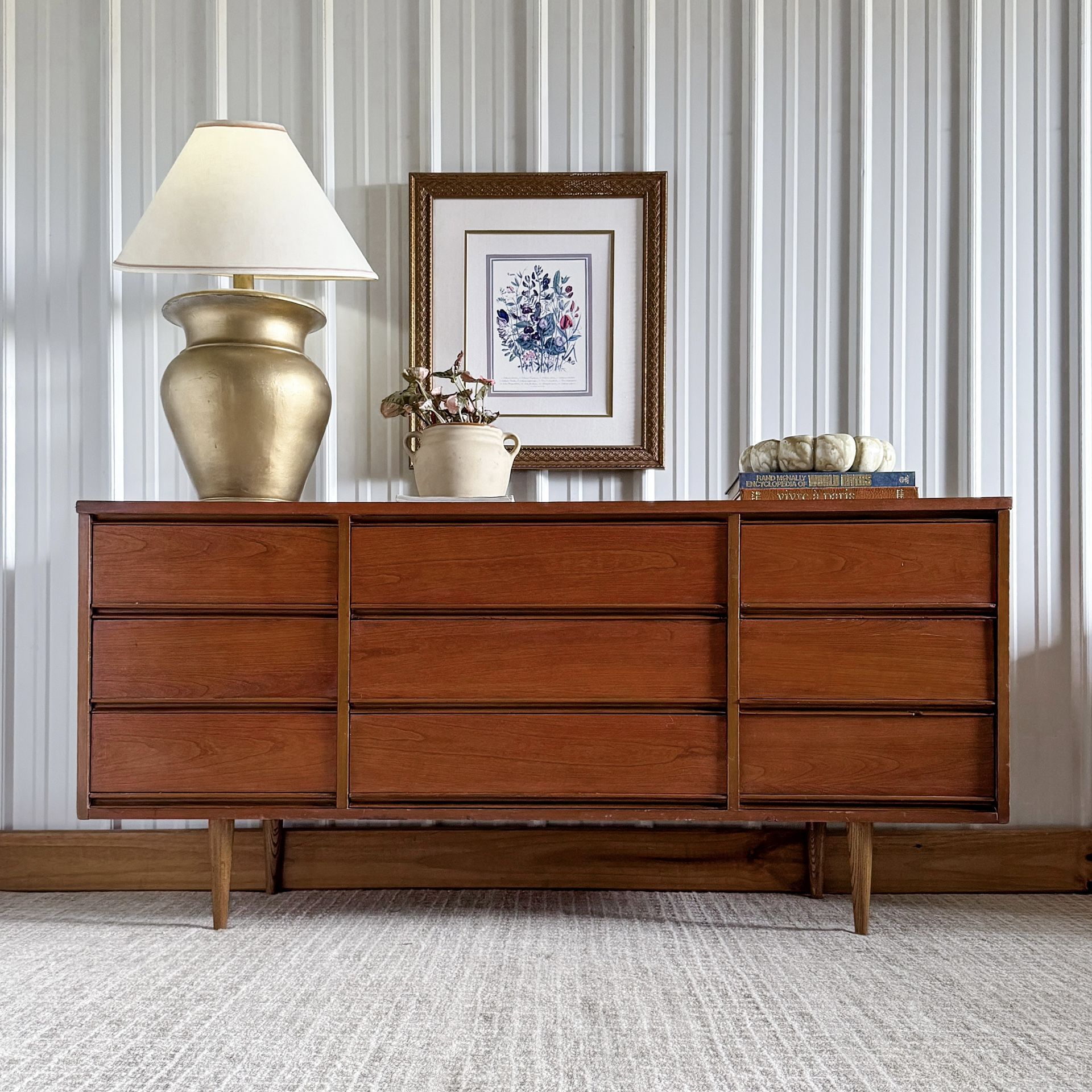 MCM 9-Drawer Dresser