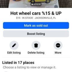 Collection Cars Some Are $15 & UP Obo 