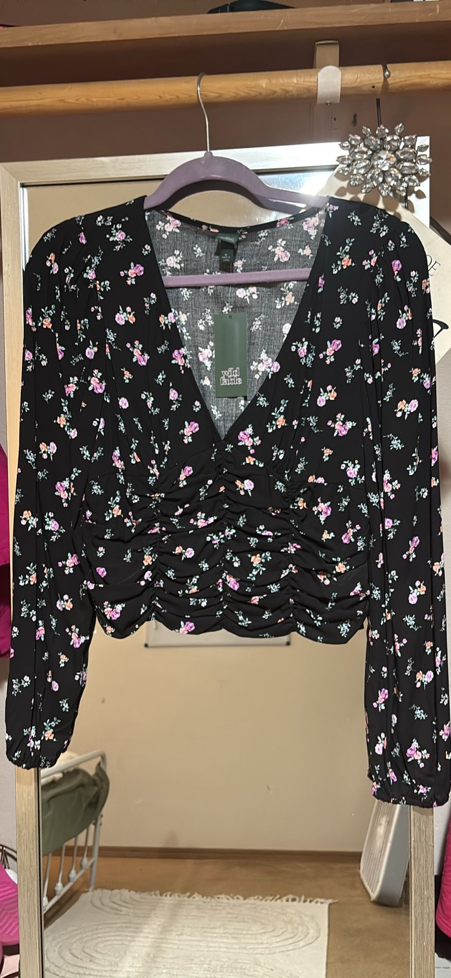 Wild Fable Floral Blouse