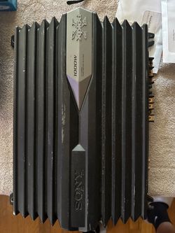 Sony XM-GTX1(contact info removed)W 2/1 Channel Car Amplifier
