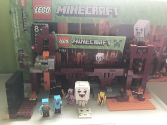  LEGO Minecraft The Nether Fortress 21122 : Toys & Games