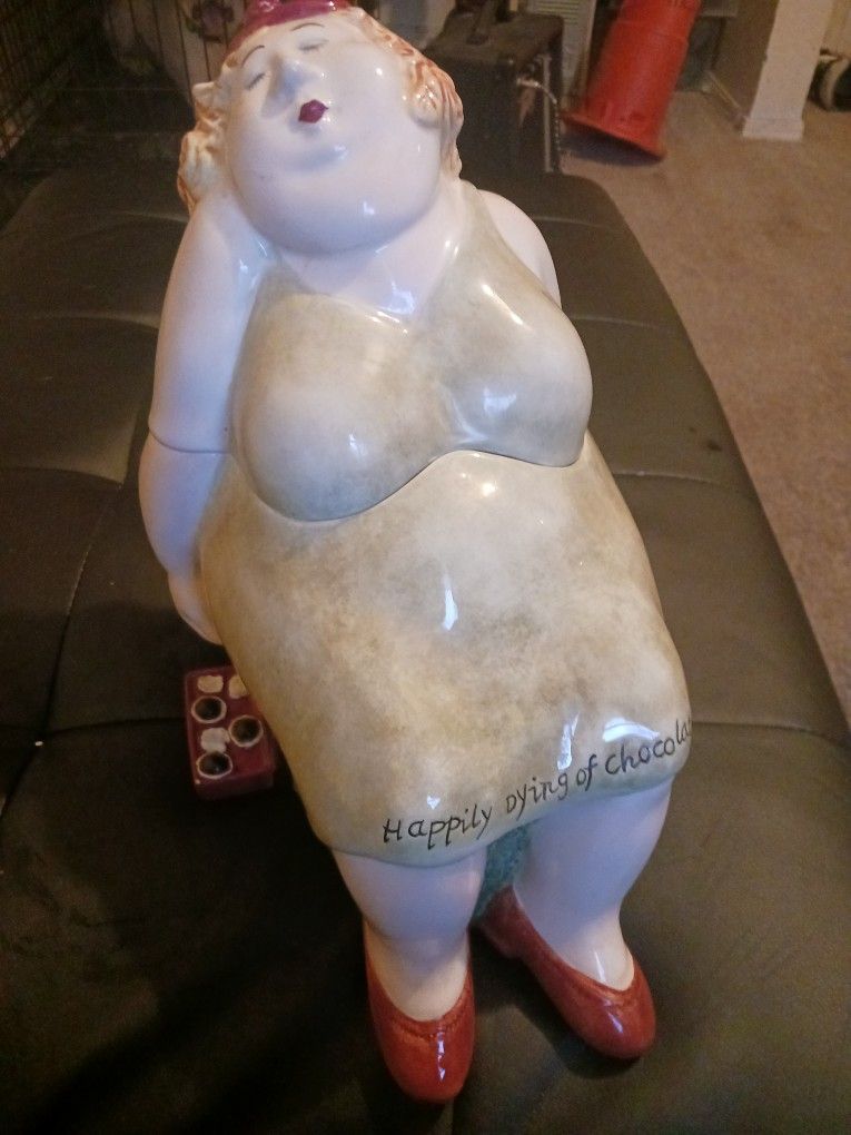 Erika Vintage Cookie Jar