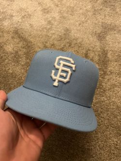 New Era Light Blue Giants Fitted Hat 