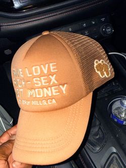 HOMME + FEMME  Hat Tan Mesh Cap
