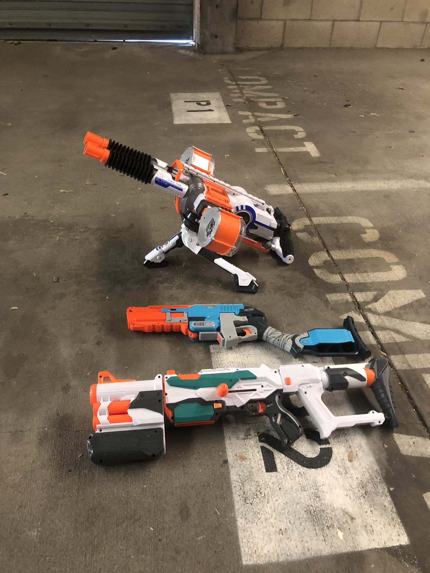 All 3 nerf guns for $30