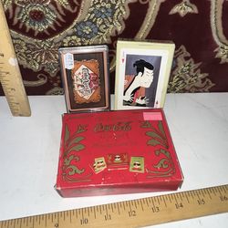 Vintage Coca Cola Playing Cards & Japanese Cards (Sealed Packaging)