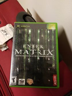 Enter the Matrix (Microsoft Xbox, 2003) Manual GAME