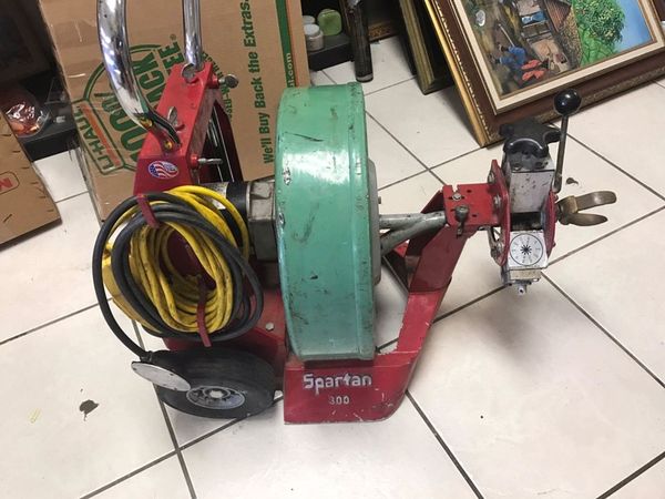 Spartan 300 sewer machine snake for Sale in Miami, FL - OfferUp