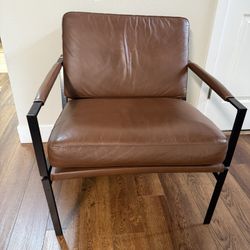 Ashley Puckman Leather Accent Chair