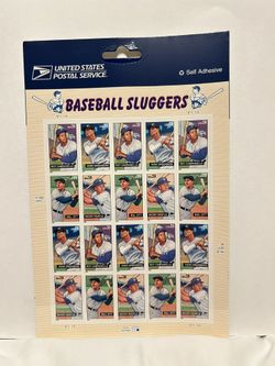 BASEBALL SLUGGER STAMP COLLECTION