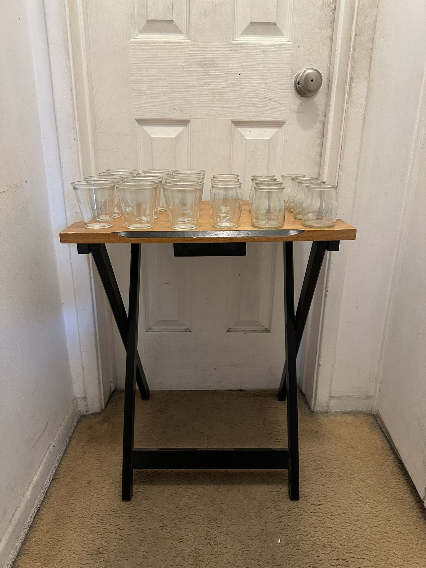 Glass Small Candles Holder Sets
