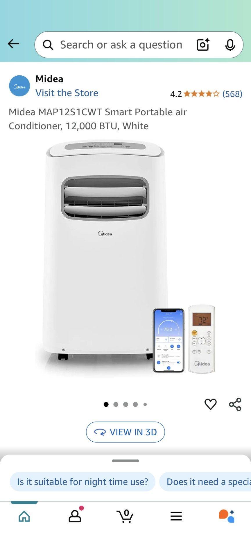 Midea Portable Air Conditioner