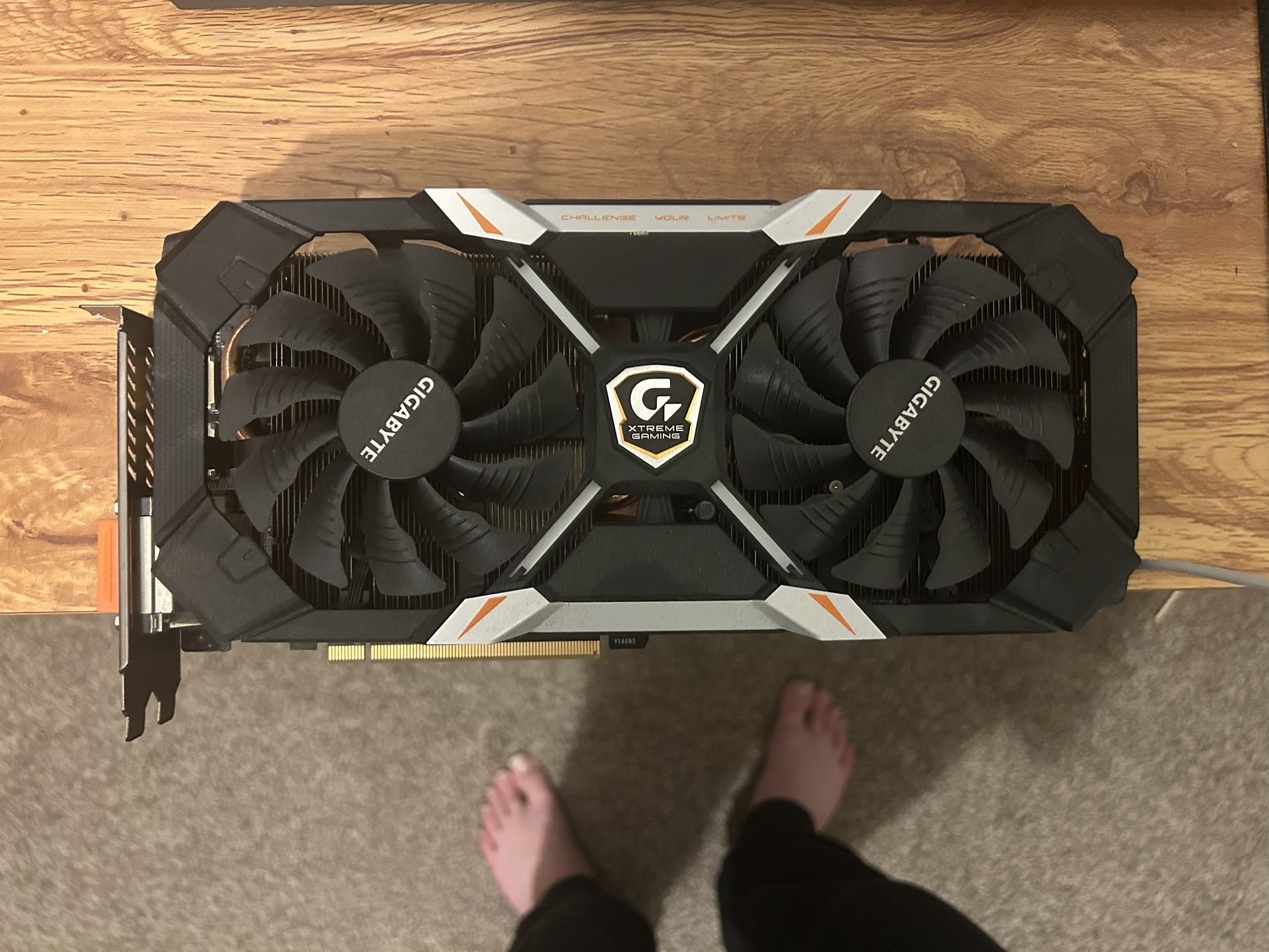 Nvidia GTX 1060 Gigabyte Xtreme Gaming 6G Graphics card 6GB DDR5