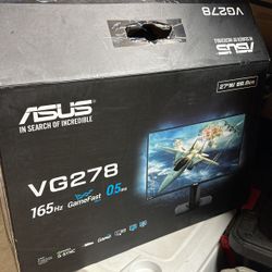 Asus 27 Inch 1080p 165hz Gaming Monitor 